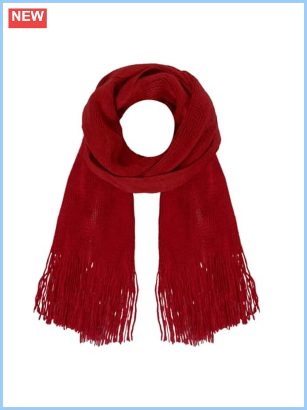 Long Soft Warm Winter Scarf Knit Wrap Shawl for Cold Weather